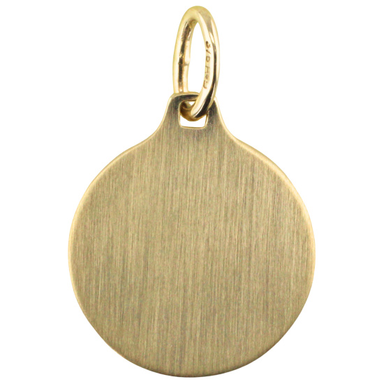 Anhänger Kompass 375 Gold Gelbgold