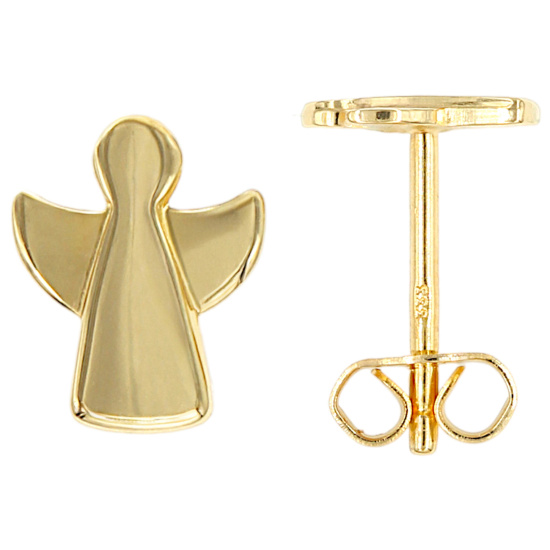 Ohrstecker Engel 333 Gold Gelbgold Ohrringe Goldohrringe
