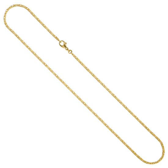 Königskette 333 Gold Gelbgold massiv 45 cm Kette Halskette Goldkette