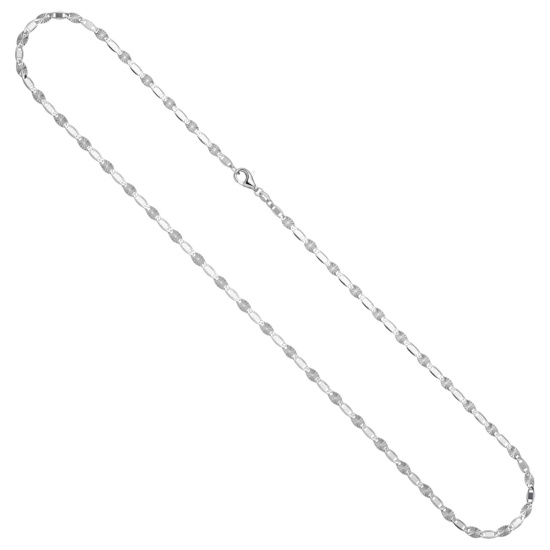 Halskette Kette 925 Sterling Silber 45 cm Silberkette Karabiner