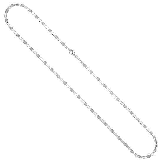 Halskette Kette 925 Sterling Silber 50 cm Silberkette Karabiner