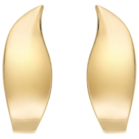 Creolen 333 Gold Gelbgold Ohrringe Goldcreolen Goldohrringe