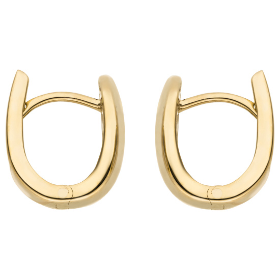 Creolen 333 Gold Gelbgold Ohrringe Goldcreolen Goldohrringe