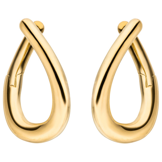 Creolen 333 Gold Gelbgold Ohrringe Goldcreolen Goldohrringe