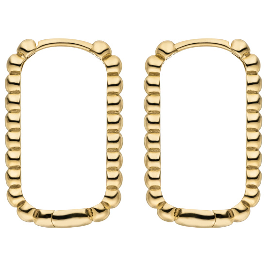 Creolen 333 Gold Gelbgold Ohrringe Goldcreolen Goldohrringe