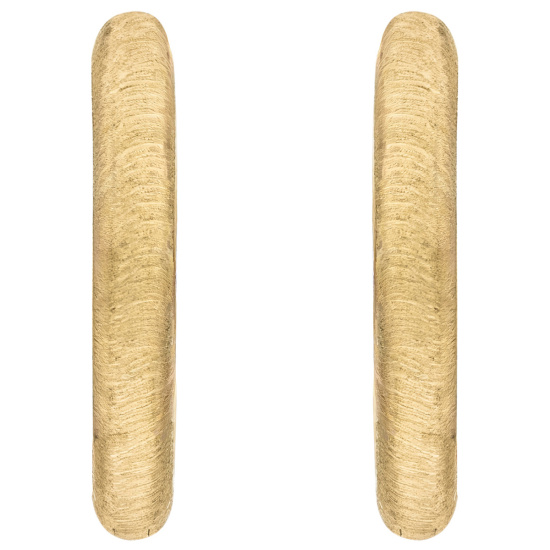 Creolen 333 Gold Gelbgold mattiert Ohrringe Goldcreolen Goldohrringe