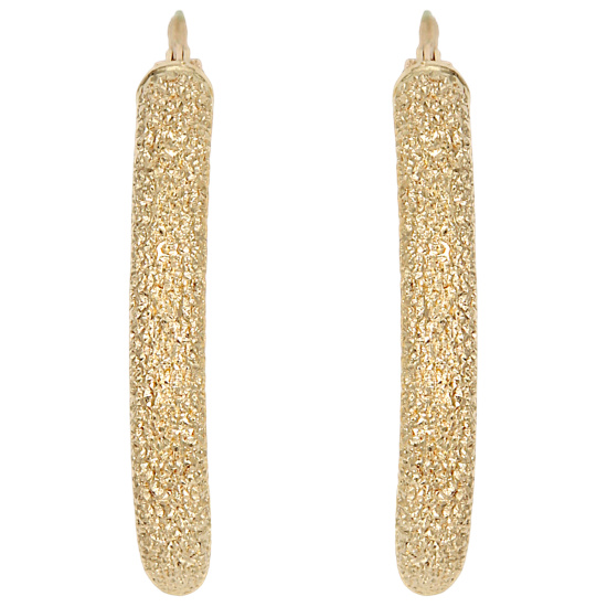 Creolen 585 Gold Gelbgold Ohrringe Goldcreolen Goldohrringe
