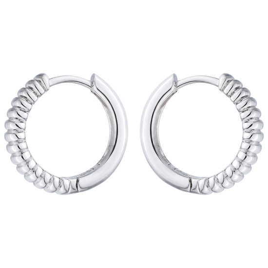 Creolen 925 Sterling Silber Ohrringe