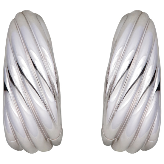 Creolen 925 Sterling Silber Ohrringe