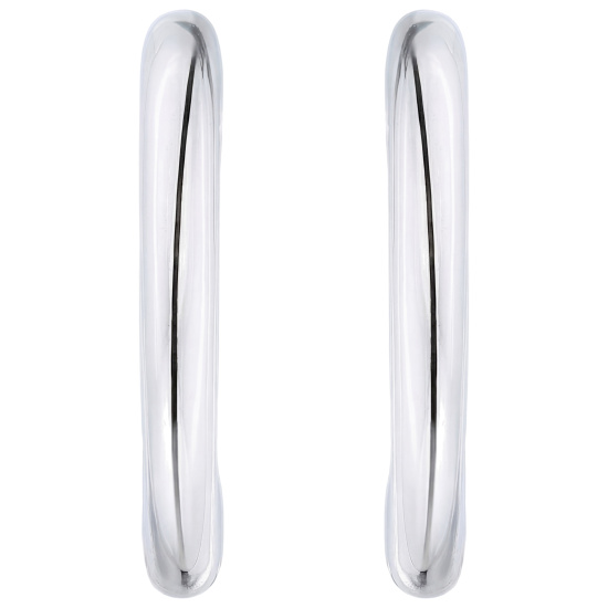 Creolen Herz 925 Sterling Silber Ohrringe