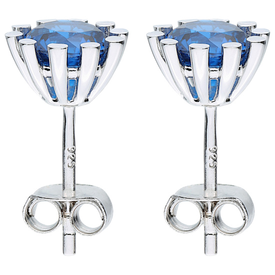 Ohrstecker 925 Sterling Silber 2 Spinelle