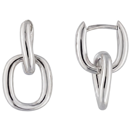 Creolen 925 Sterling Silber Silberohrringe