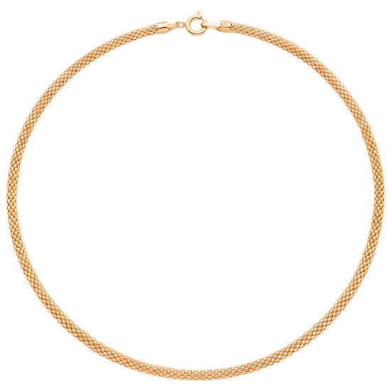 Collier Himbeerkette 925 Sterling Silber vergoldet diamantiert 45 cm