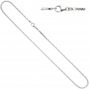 Venezianerkette 925 Silber 1,2 mm 38 cm Halskette Kette Silberkette Karabiner