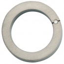 Anhänger rund Titan matt 1 Diamant Brillant 0,03ct.