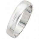 Armreif Armband oval 925 Sterling Silber Silberarmreif Klappverschluss