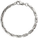 Armband 925 Sterling Silber rhodiniert 19 cm Silberarmband Karabiner