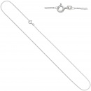 Panzerkette 585 Weißgold 1,3 mm 42 cm Gold Kette Halskette Weißgoldkette
