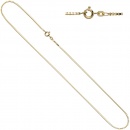 Venezianerkette 585 Gelbgold 1,0 mm 40 cm Gold Kette Halskette Goldkette