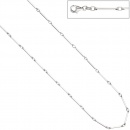 Collier Halskette 925 Sterling Silber 42 cm Kette Silberkette