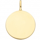 Anhänger Gravur Gravurplatte 925 Sterling Silber gold vergoldet