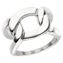 Damen Ring Edelstahl breit