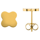Ohrstecker Edelstahl goldfarben beschichtet Ohrringe