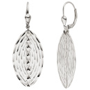 Ohrhänger 925 Sterling Silber diamantiert Ohrringe Boutons Silberohrringe