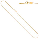 Venezianerkette 750 Gold Gelbgold 0,9 mm 45 cm Kette Halskette Goldkette