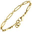 Armband Edelstahl goldfarben 20 cm