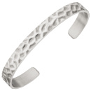 Armspange / offener Armreif 925 Sterling Silber mattiert