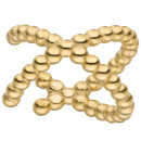 Einzel-Ohrklemme Earcuff 375 Gold Gelbgold