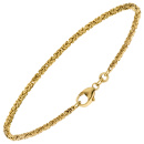 Königsarmband 333 Gold Gelbgold 18,5 cm