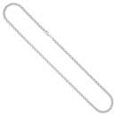 Halskette Kette 925 Sterling Silber 45 cm Silberkette Karabiner