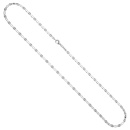 Halskette Kette 925 Sterling Silber 50 cm Silberkette Karabiner