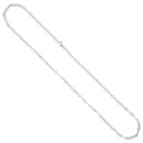 Halskette Kette 925 Sterling Silber 50 cm Silberkette Karabiner