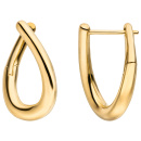 Creolen 333 Gold Gelbgold Ohrringe Goldcreolen Goldohrringe