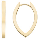 Creolen 333 Gold Gelbgold Ohrringe Goldcreolen Goldohrringe