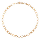 Collier 925 Sterling Silber vergoldet 45 cm